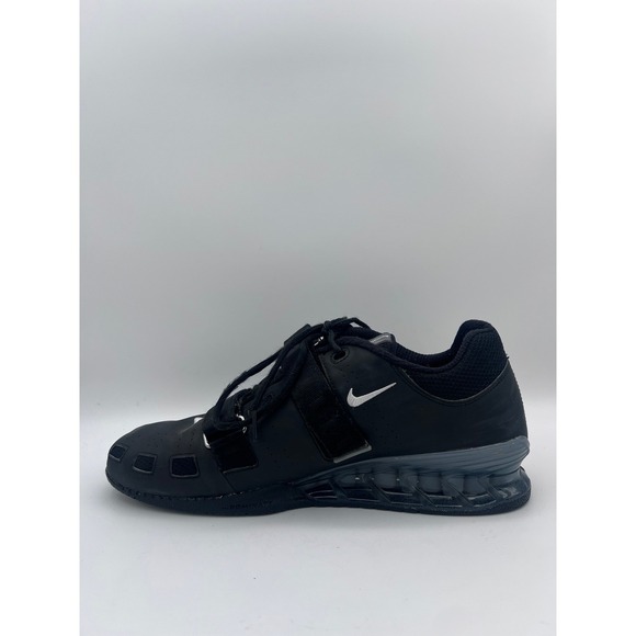 Nike Romaleos‎ 2 Powerlifting Shoes Black Silver 476927-010 Mens Size 13 main image 3